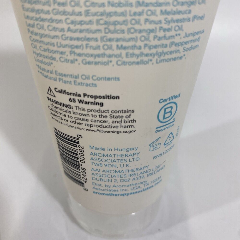 Aromatherapy Associates Revive Body‎ Gel - Energize + Awaken - Full Size Sealed - Picture 6 of 7